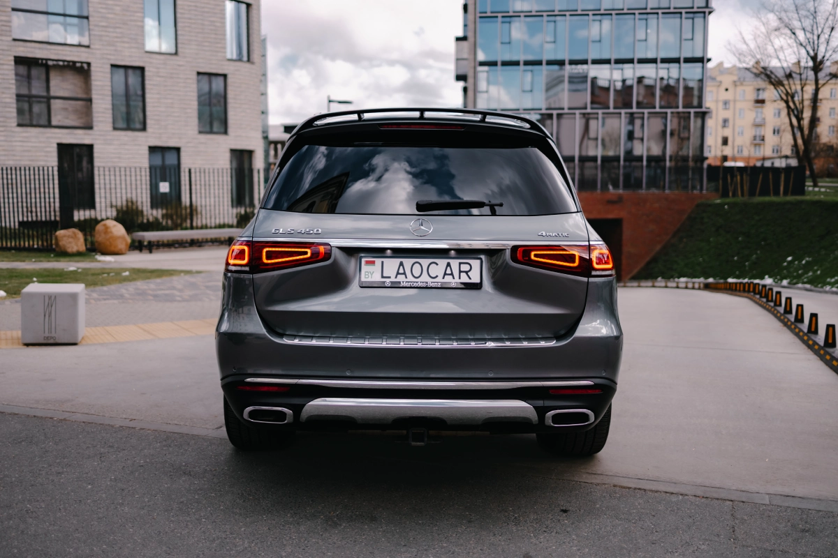 GLS 450 на природе — мощный и элегантный