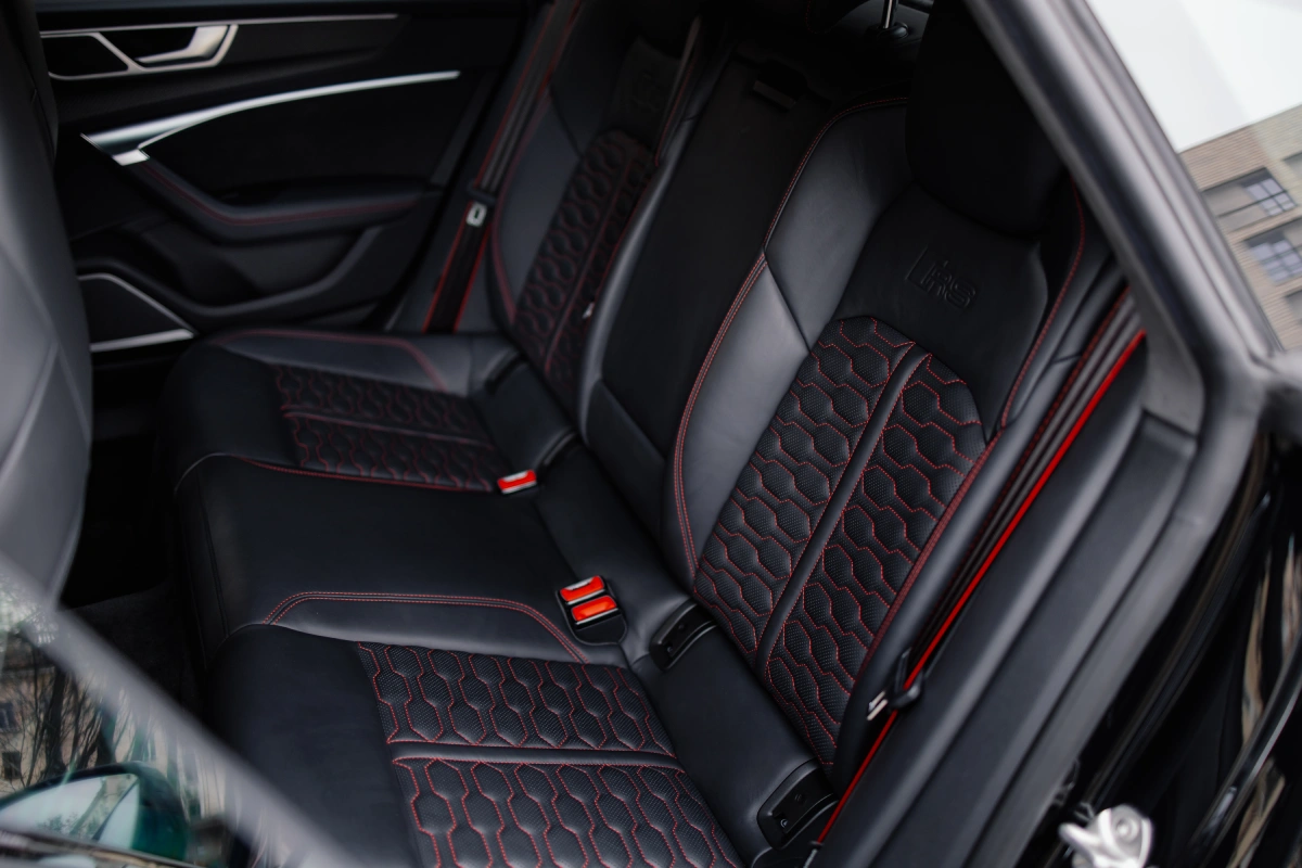 сиденья Audi RS7 кожаный салон