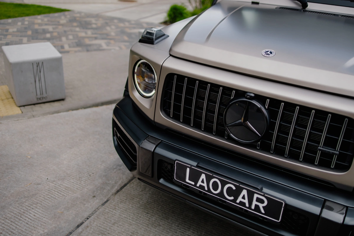 Mercedes G63 AMG мощный внедорожник